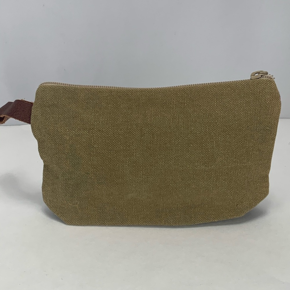 Gypsy Soul Zip Pouch Repurposed Canvas - Picture 4 of 5